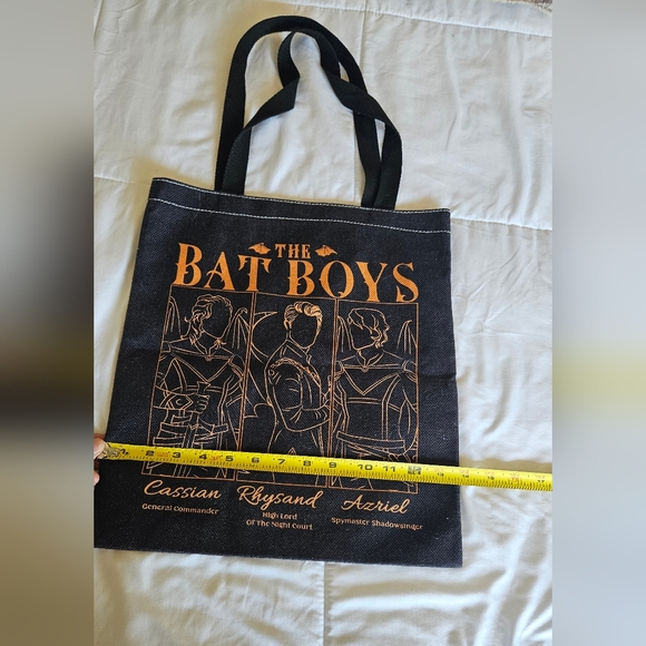 The Bat Boys Black Tote Bag - Picture 3 of 4